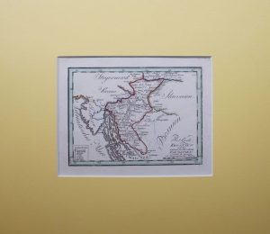 Post Karte von Kroatien