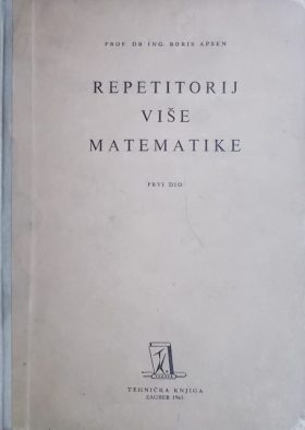 Apsen: Repetitorij više matematike 1