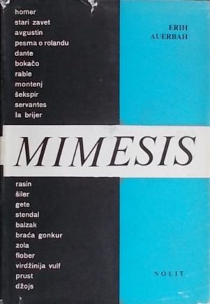 Auerbah: Mimesis