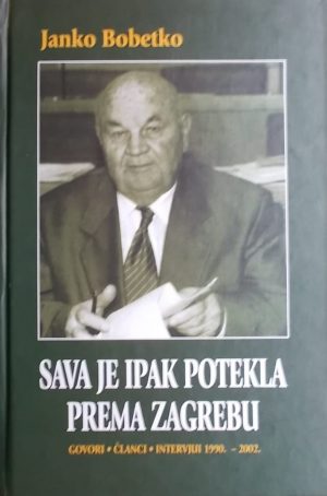 Bobetko: Sava je ipak potekla prema Zagrebu