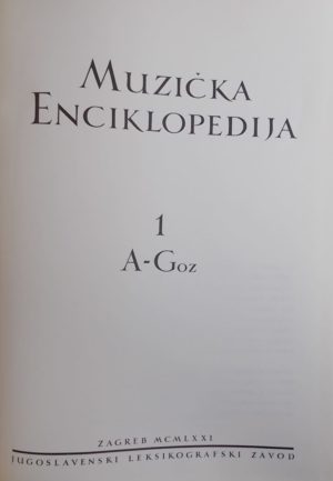 Muzička enciklopedija