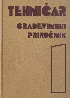 Tehničar građevinski priručnik 1