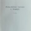 Alley: Posljednji tango u Parizu