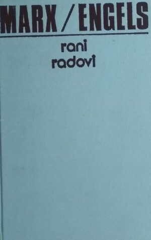 Marx Engels-Rani radovi