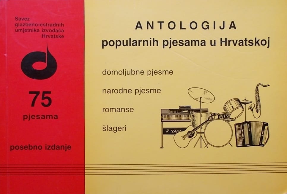Antologija popularnih pjesama u Hrvatskoj: 75 pjesama