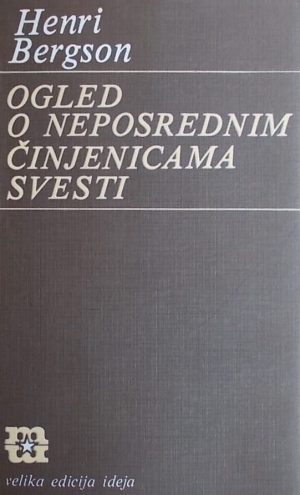 Bergson-ogled o neposrednim činjenicama svesti