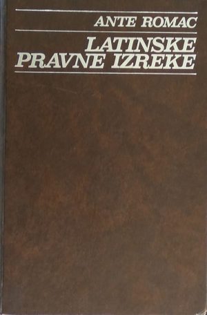 Romac: Latinske pravne izreke