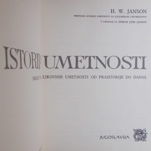 Janson: Istorija umetnosti