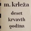 Krleža-Deset krvavih godina