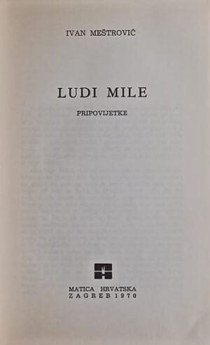 Meštrović: Ludi Mile