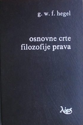 Hegel-Osnovne crte filozofije prava