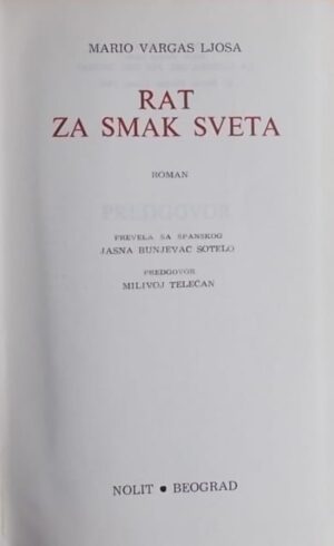 Ljosa: Rat za smak sveta