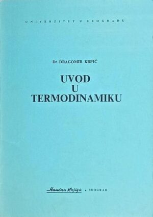 Krpić: Uvod u termodinamiku