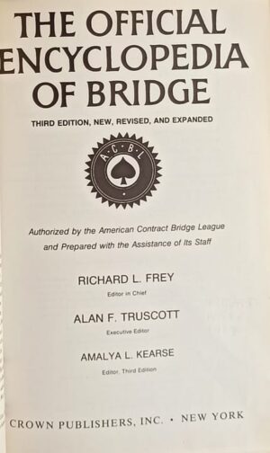 The Official Encyclopedia of Bridge