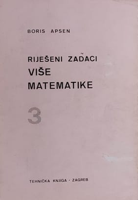 Apsen: Riješeni zadaci iz više matematike 3