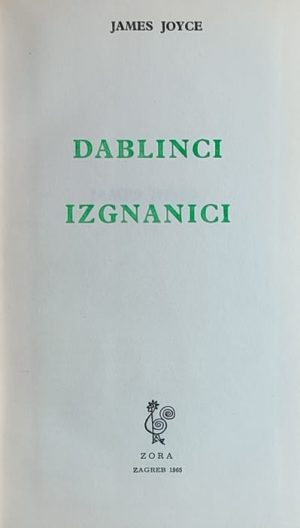 Joyce: Dablinci / Izgnanici