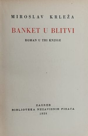 Krleža: Banket u Blitvi