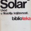 Solar-Uvod u filozofiju književnosti