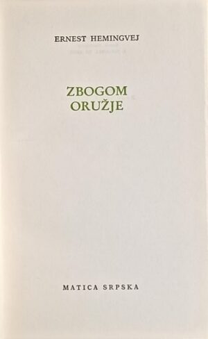 Hemingvej: Zbogom oružje