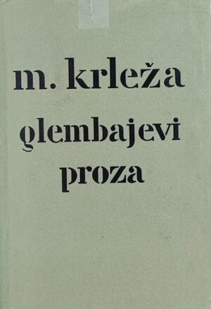 Krleža-Glembajevi proza