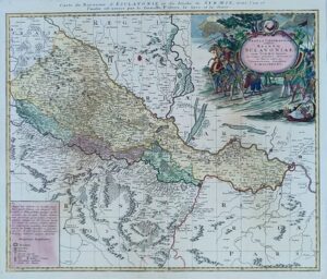 Tabvla geographica exhibens regnvm Sclavoniae cum Syrmii Ducatu