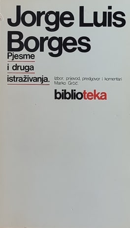 Borges-Pjesme i druga istraživanja