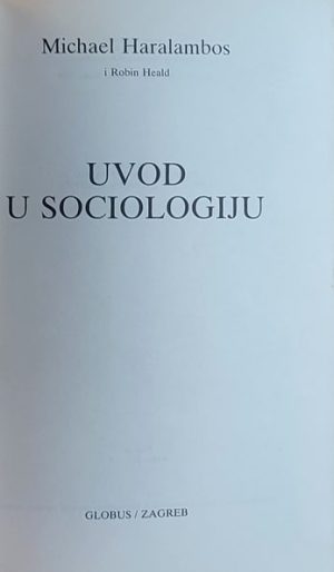 Haralambos: Uvod u sociologiju