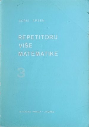 Apsen: Repetitorij više matematike 3