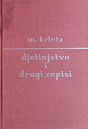 Krleža: Djetinjstvo 1902-03 i drugi zapisi