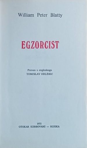 Blatty: Egzorcist