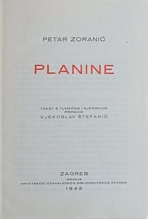 Zoranić-Planine