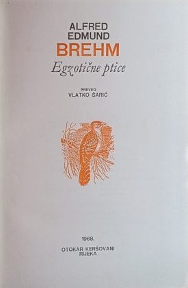 Brehm: Egzotične ptice