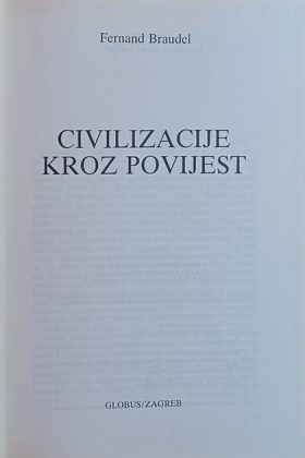 Braudel: Civilizacije kroz povijest