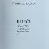 Ladan-Riječi