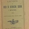 Ljetopis o djelu sv. djetinjstva Isusova