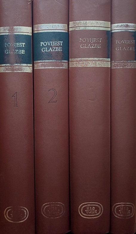 Andreis: Povijest glazbe 1-4