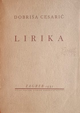 Cesarić: Lirika