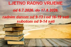 Ljetno radno vrijeme 2026