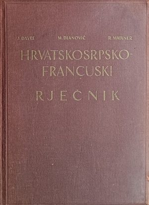 Hrvatskosrpsko-francuski rječnik