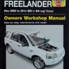 Land Rover Freelander Owners Workshop Manual
