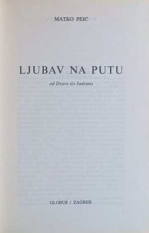 Peić: Ljubav na putu