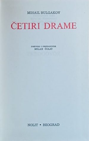 Bulgakov-Četiri drame