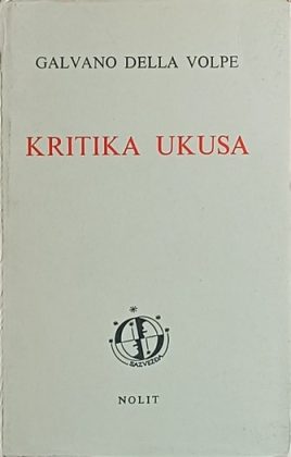 della Volpe-Kritika ukusa