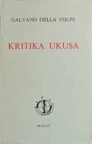 della Volpe-Kritika ukusa