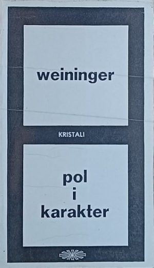 Weininger: Pol i karakter