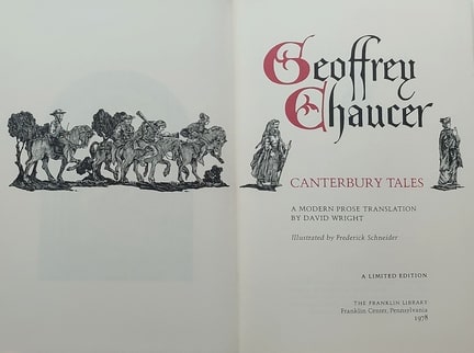 Chaucer-Canterbury Tales