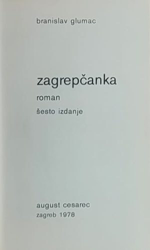 Glumac: Zagrepčanka