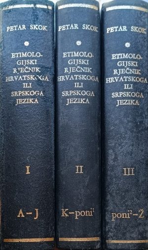 Skok-Etimologijski rječnik hrvatskoga ili srpskoga jezika 1-3