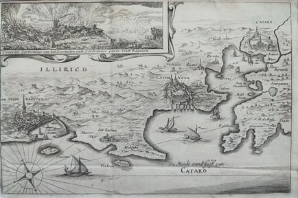 Droevige vertooninge van het versincken ende verbranden van de stadt Ragusa - Slika 2