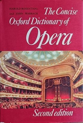 Rosenthal-The Concise Oxford Dictionary of Opera